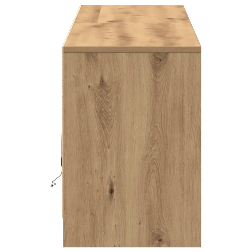 vidaXL TV Units Brown 100 x 34 x 50 cm Engineered wood