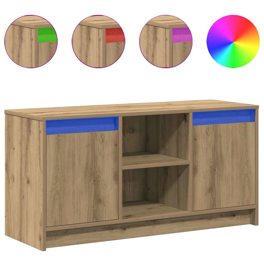 vidaXL TV Units Brown 100 x 34 x 50 cm Engineered wood
