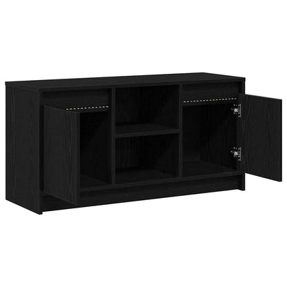 vidaXL TV Units Black 100 x 34 x 50 cm Engineered wood