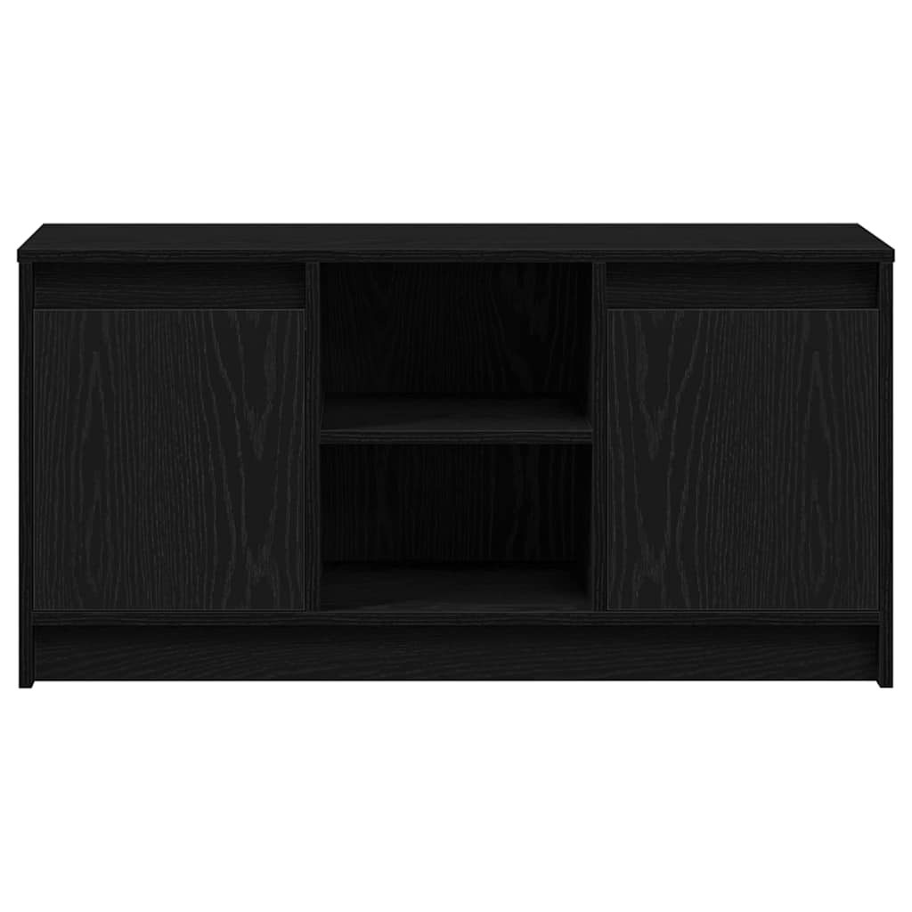 vidaXL TV Units Black 100 x 34 x 50 cm Engineered wood