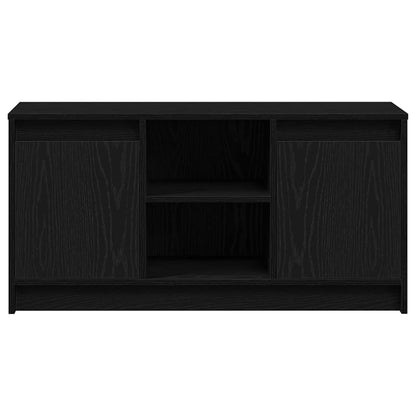 vidaXL TV Units Black 100 x 34 x 50 cm Engineered wood