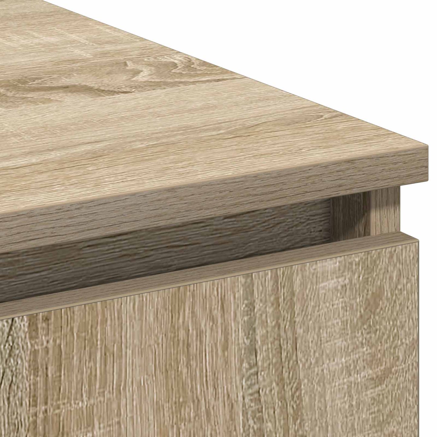vidaXL TV Cabinet Sonoma Oak 180 x 38 x 49 cm Engineered Wood