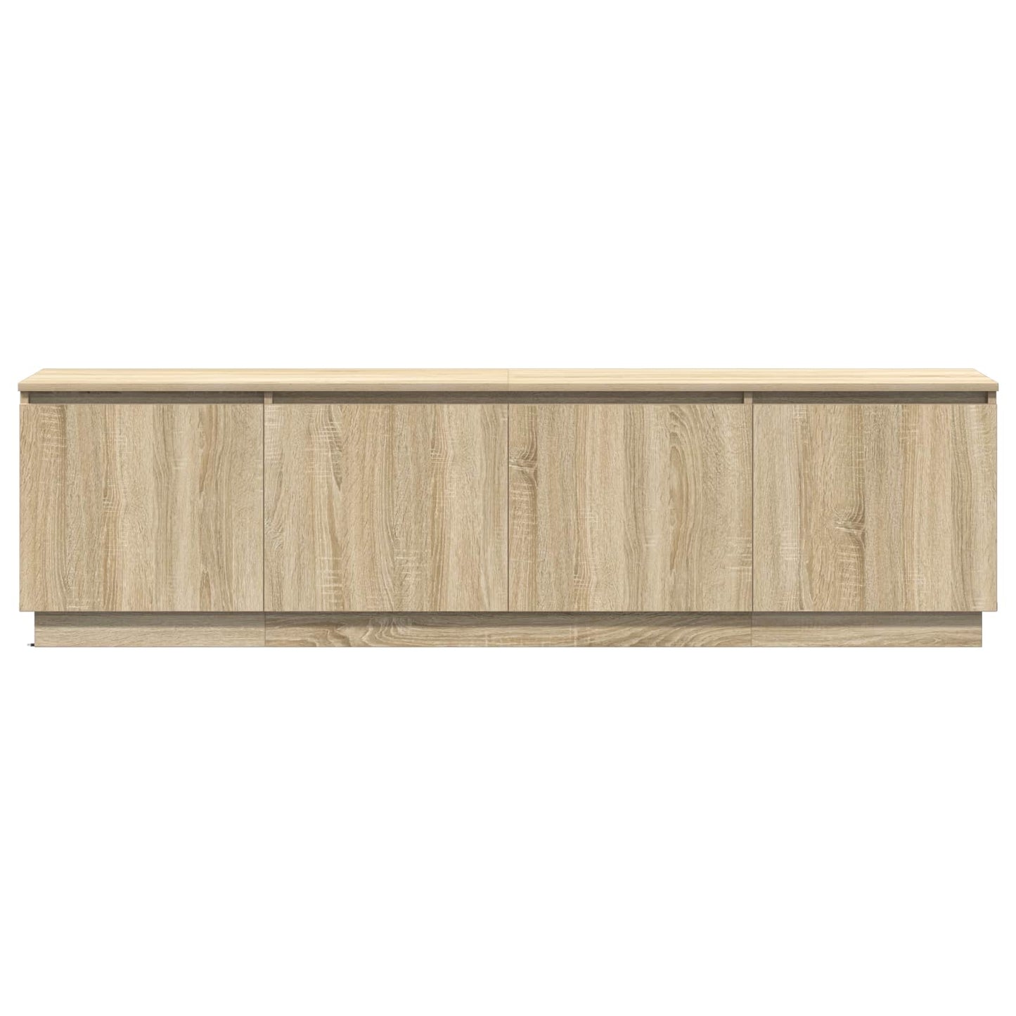 vidaXL TV Cabinet Sonoma Oak 180 x 38 x 49 cm Engineered Wood