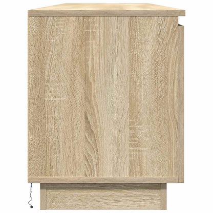 vidaXL TV Cabinet Sonoma Oak 180 x 38 x 49 cm Engineered Wood