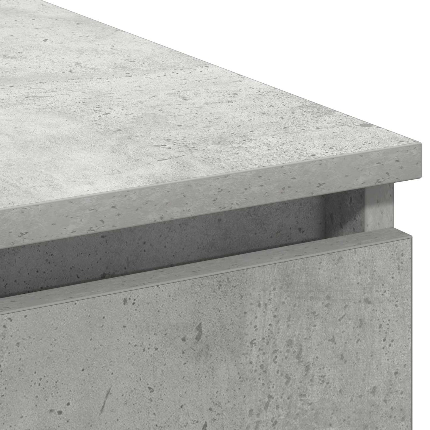 vidaXL TV Cabinet Concrete Grey 180 x 38 x 49 cm Engineered Wood