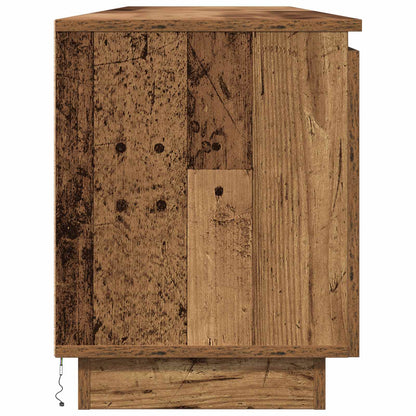 vidaXL TV Cabinet Old Wood 180 x 38 x 49 cm Engineered Wood