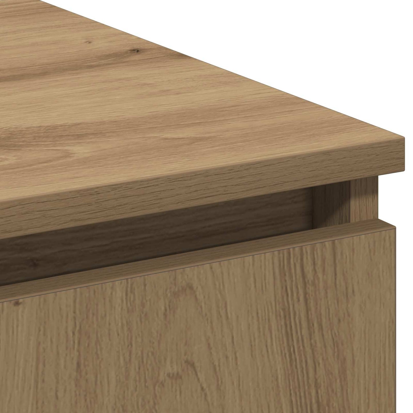 vidaXL TV Cabinet 180 x 38 x 49 cm Artisan Oak Engineered Wood