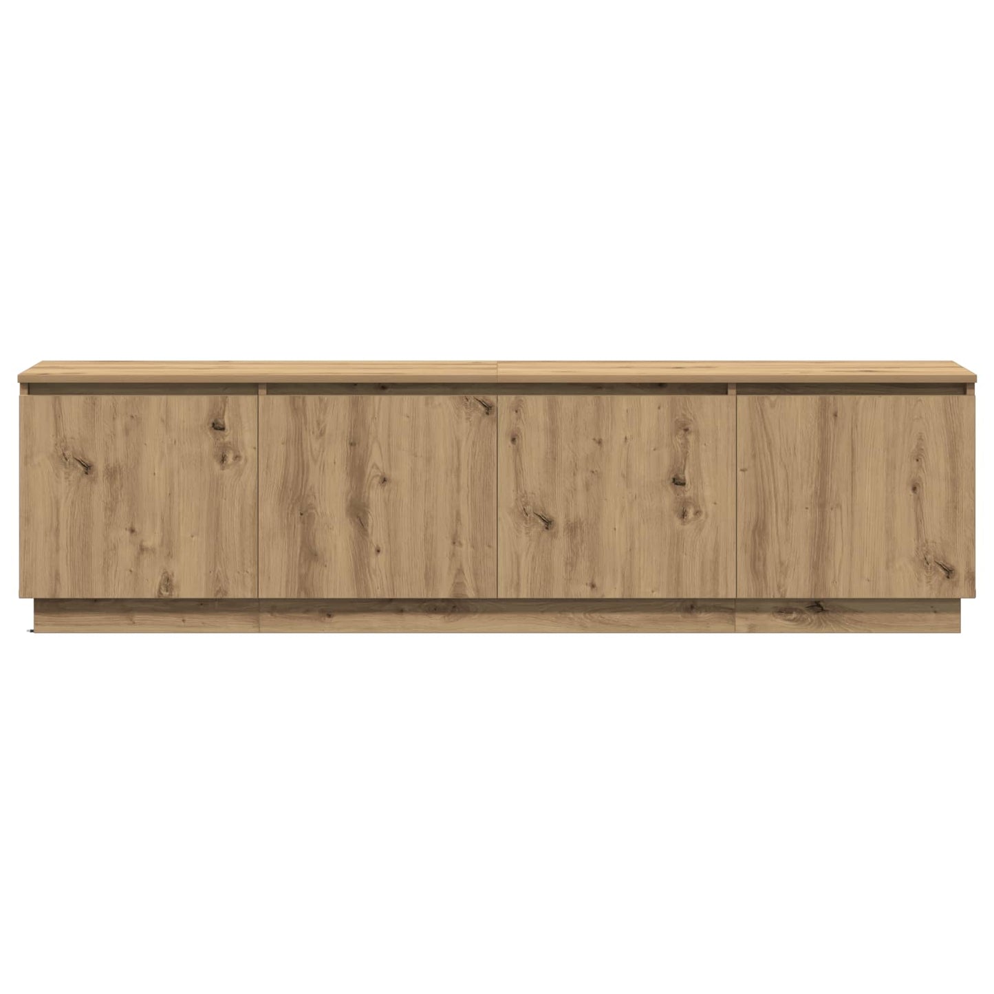 vidaXL TV Cabinet 180 x 38 x 49 cm Artisan Oak Engineered Wood