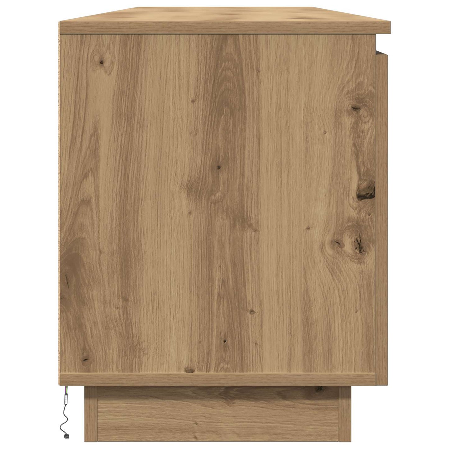 vidaXL TV Cabinet 180 x 38 x 49 cm Artisan Oak Engineered Wood