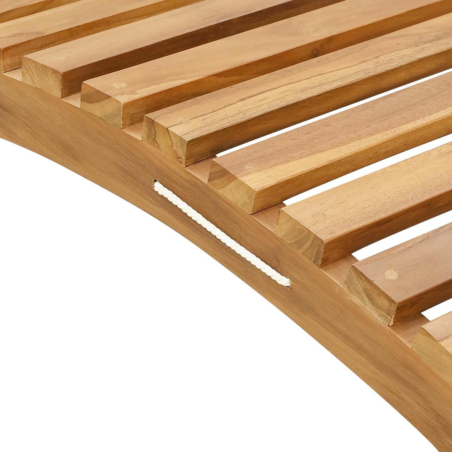 vidaXL Sun Lounger Brown 198 x 55 x 58.5 cm Solid Teak Wood