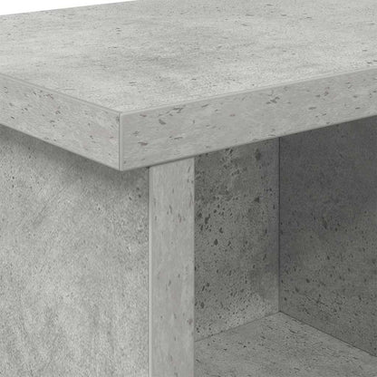 vidaXL Wall-Mounted Coat Rack with Shelf Concrete Grey 75 x 16 x 26 cm