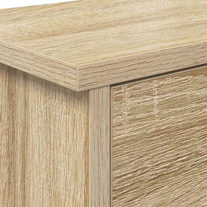 vidaXL Wall-Mounted Coat Rack with Shelf Sonoma Oak 50 x 20 x 30 cm