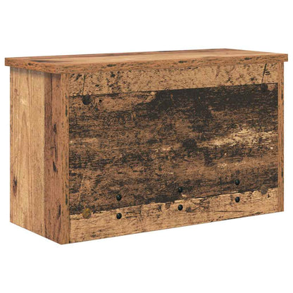 vidaXL Wall-Mounted Coat Rack Old Wood 50 x 20 x 30 cm Engineered wood