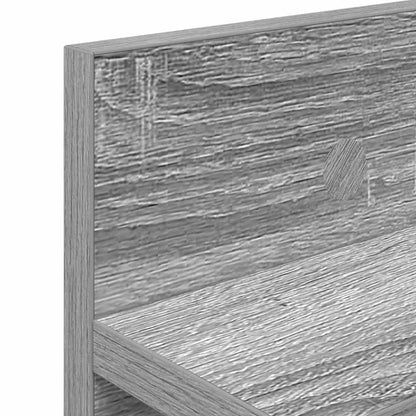vidaXL Wall-Mounted Coat Rack Grey Sonoma 80 x 10.5 x 18 cm