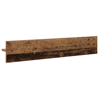 vidaXL Wall-Mounted Coat Rack Wall-mounted Old Wood 100 x 10.5 x 18 cm
