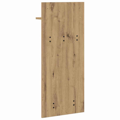 vidaXL Wall-Mounted Coat Rack with Shelf Artisan Oak 40 x 10 x 90 cm