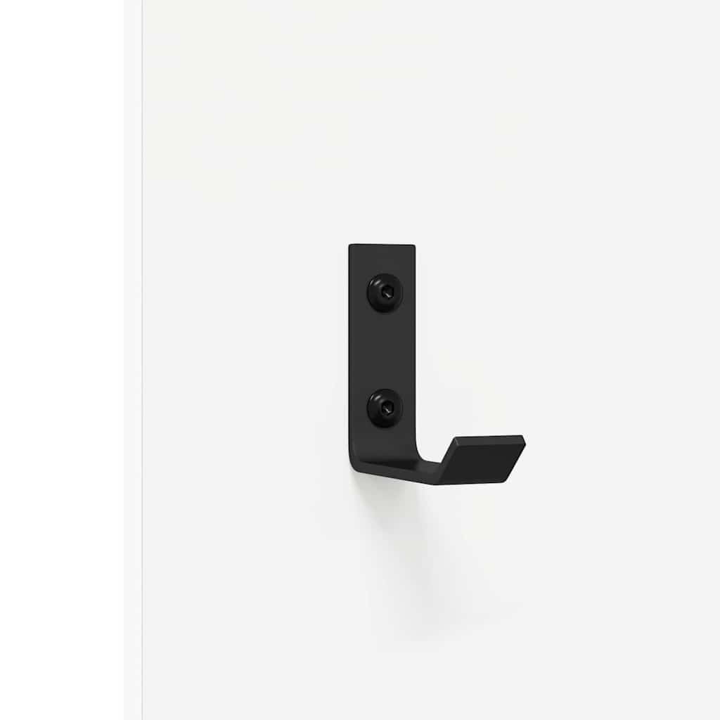vidaXL Wall-Mounted Coat Rack White 30 x 1.5 x 80 cm Engineered wood