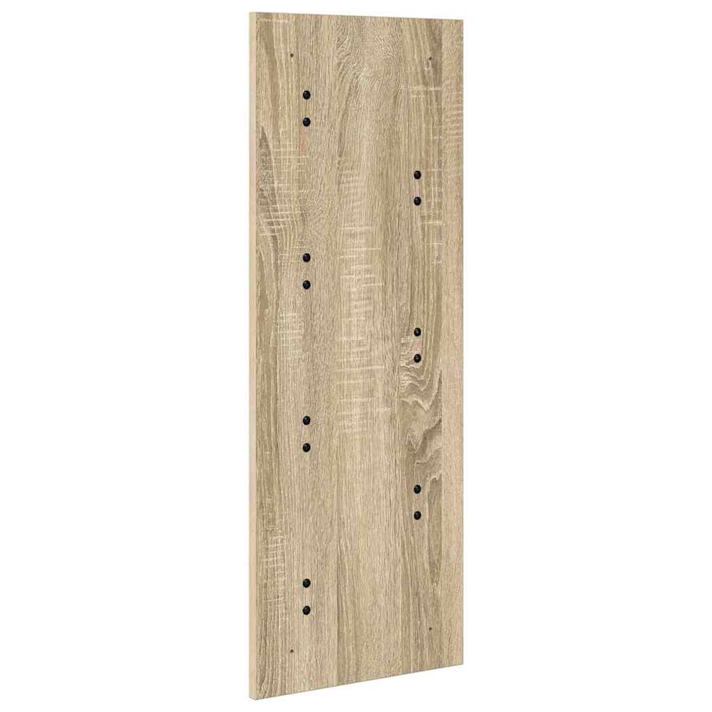 vidaXL Wall-Mounted Coat Rack Wall-mounted Sonoma Oak 30 x 1.5 x 80 cm