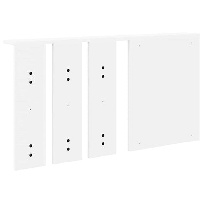 vidaXL Wall-Mounted Coat Rack White 85 x 10 x 45 cm Engineered wood