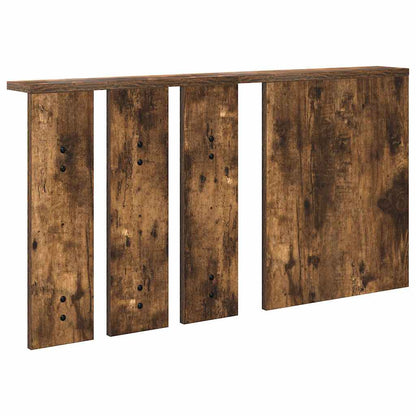 vidaXL Wall-Mounted Coat Rack Wall-Mounted Smoked oak 85 x 10 x 45 cm