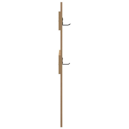 vidaXL Wall-Mounted Coat Rack Wall-mounted Artisan Oak 65 x 3 x 100 cm