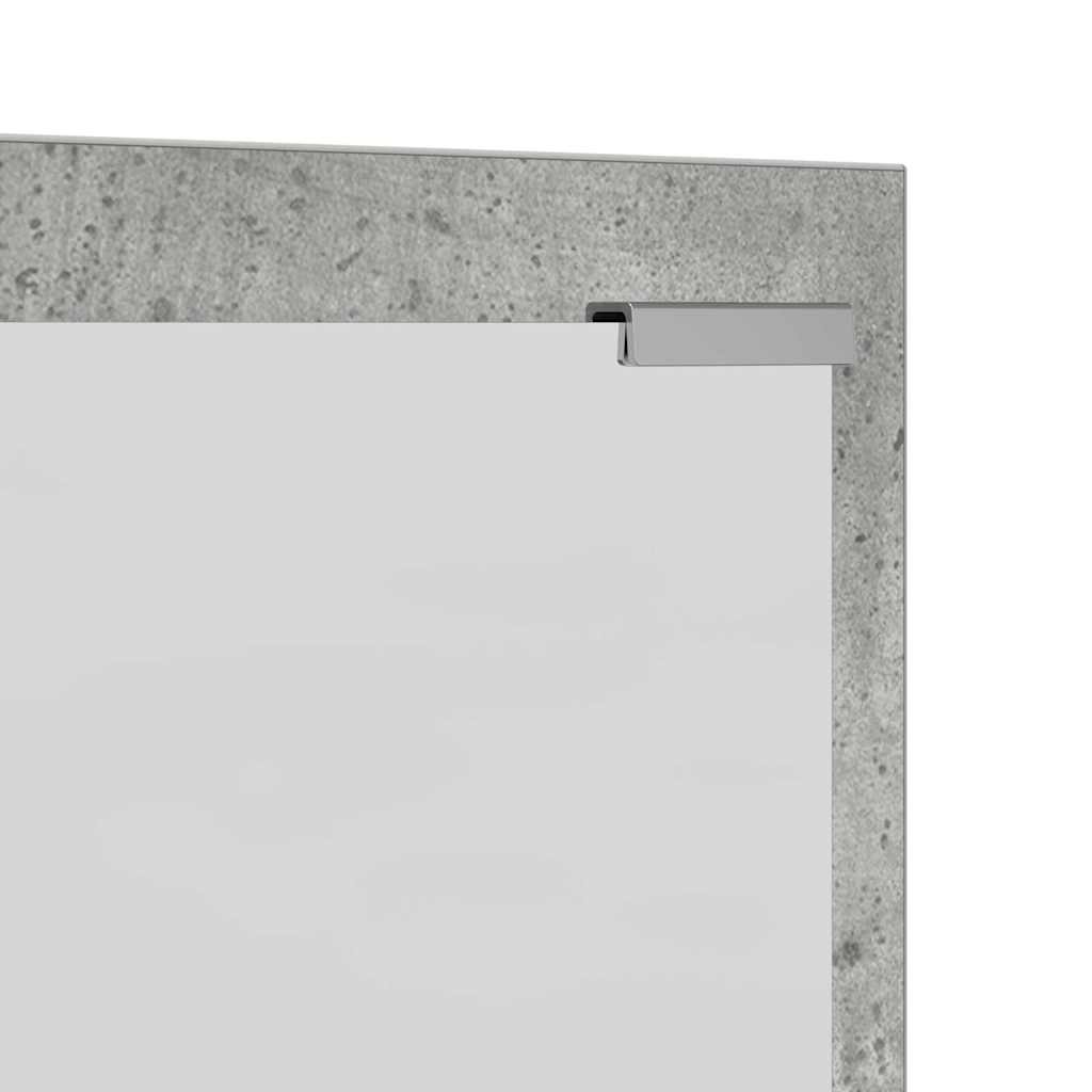 vidaXL Wall-Mounted Coat Rack Concrete Grey 100 x 10 x 100 cm