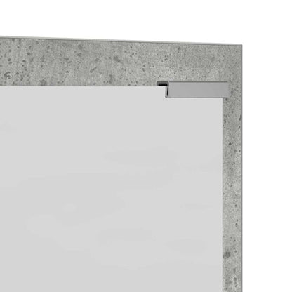 vidaXL Wall-Mounted Coat Rack Concrete Grey 100 x 10 x 100 cm