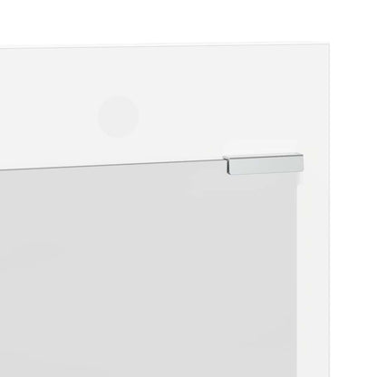 vidaXL Wall-Mounted Coat Rack White 90 x 10 x 50 cm Engineered wood
