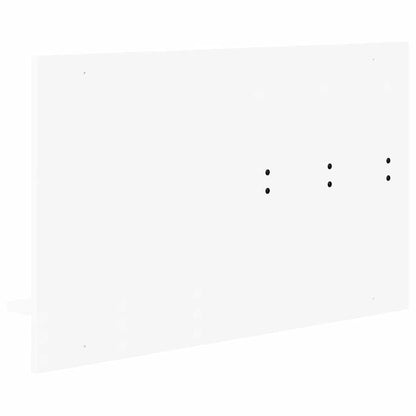 vidaXL Wall-Mounted Coat Rack White 90 x 10 x 50 cm Engineered wood