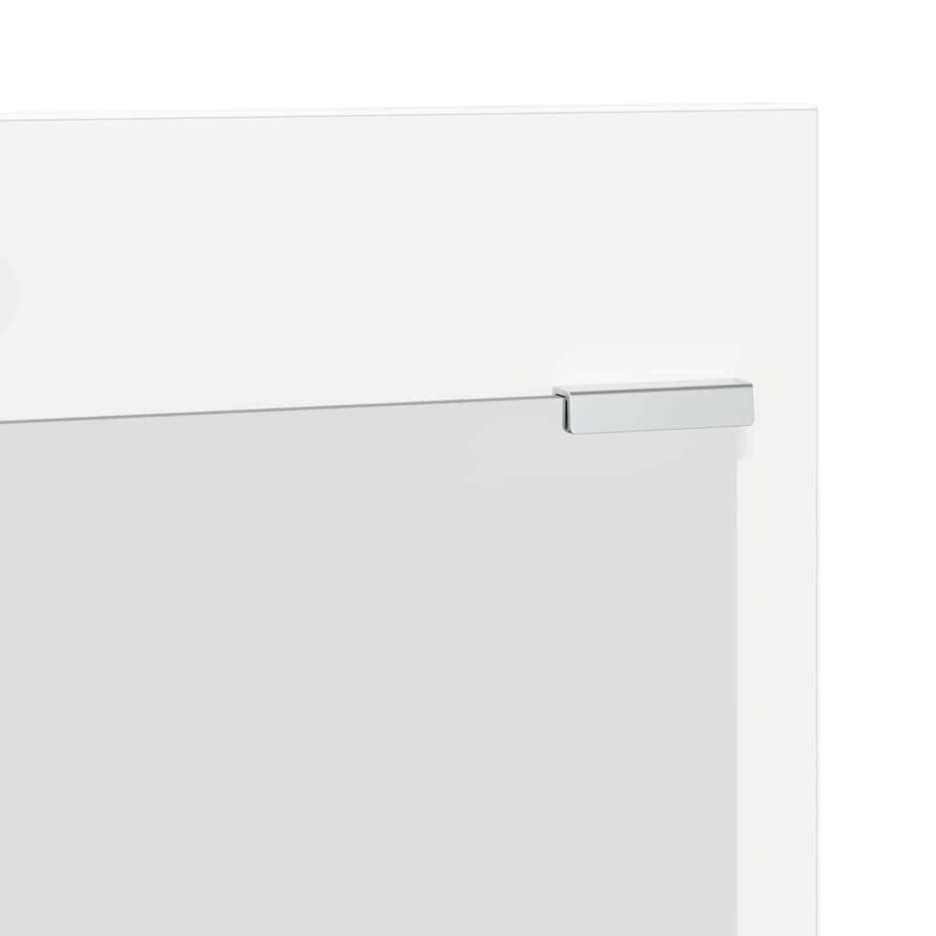 vidaXL Wall-Mounted Coat Rack White 70 x 10 x 90 cm Engineered wood