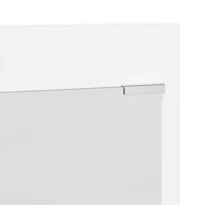vidaXL Wall-Mounted Coat Rack White 70 x 10 x 90 cm Engineered wood
