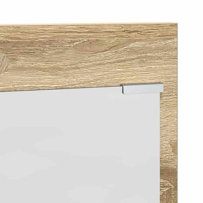 vidaXL Wall-Mounted Coat Rack with Shelf Sonoma Oak 70 x 10 x 90 cm