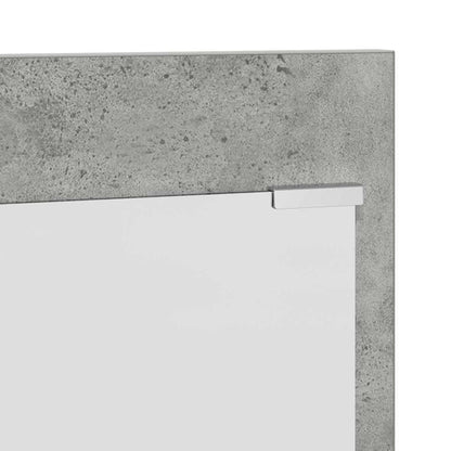 vidaXL Wall-Mounted Coat Rack Wall-Mounted Concrete Grey