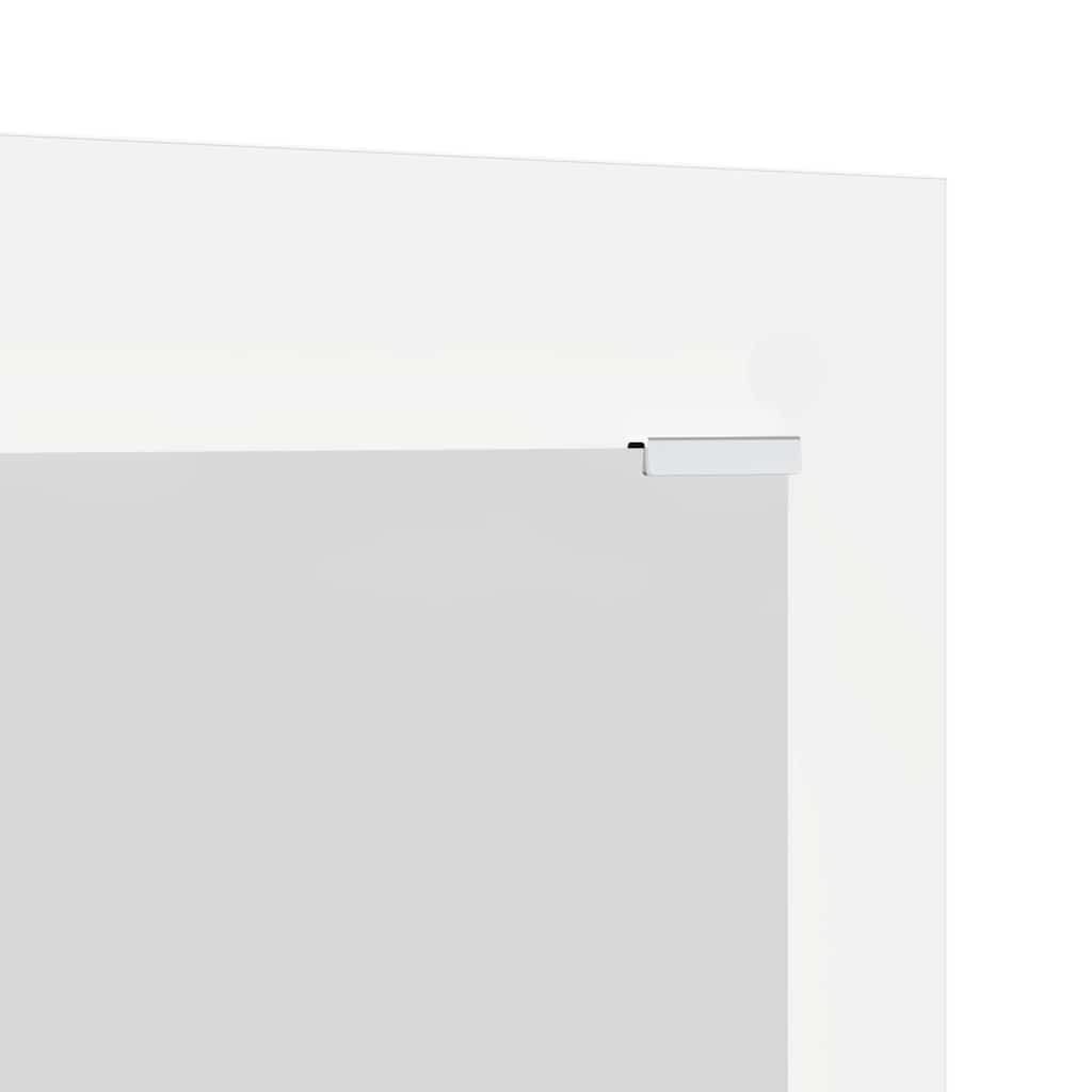 vidaXL Wall-Mounted Coat Rack White 96 x 1.5 x 90 cm Engineered wood
