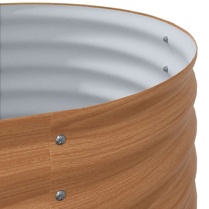 vidaXL Raised Bed Brown 320 x 80 x 81 cm Steel