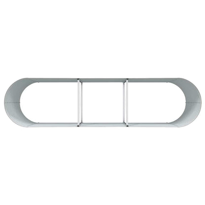vidaXL Raised Bed Brown 320 x 80 x 81 cm Steel