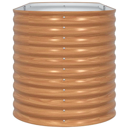 vidaXL Raised Bed Brown 240 x 80 x 81 cm Steel