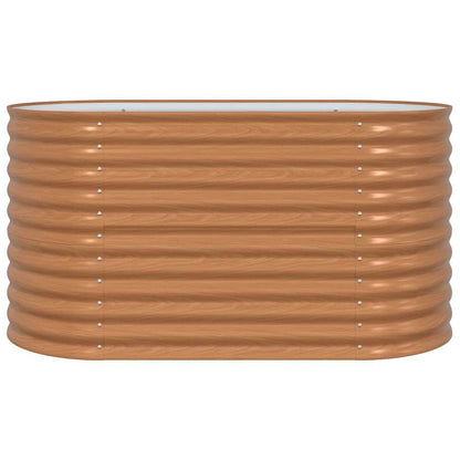 vidaXL Raised Bed Brown 160 x 80 x 81 cm Steel