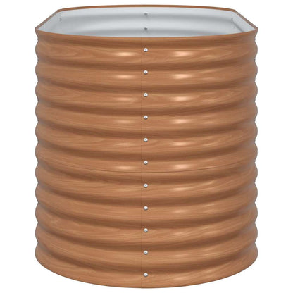 vidaXL Raised Bed Brown 160 x 80 x 81 cm Steel