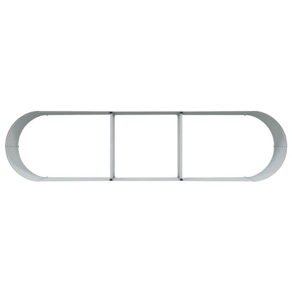 vidaXL Raised Bed Brown 320 x 80 x 44 cm Steel