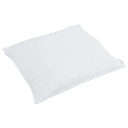 vidaXL Summer Duvet with Pillow 2 pcs White Down Feather