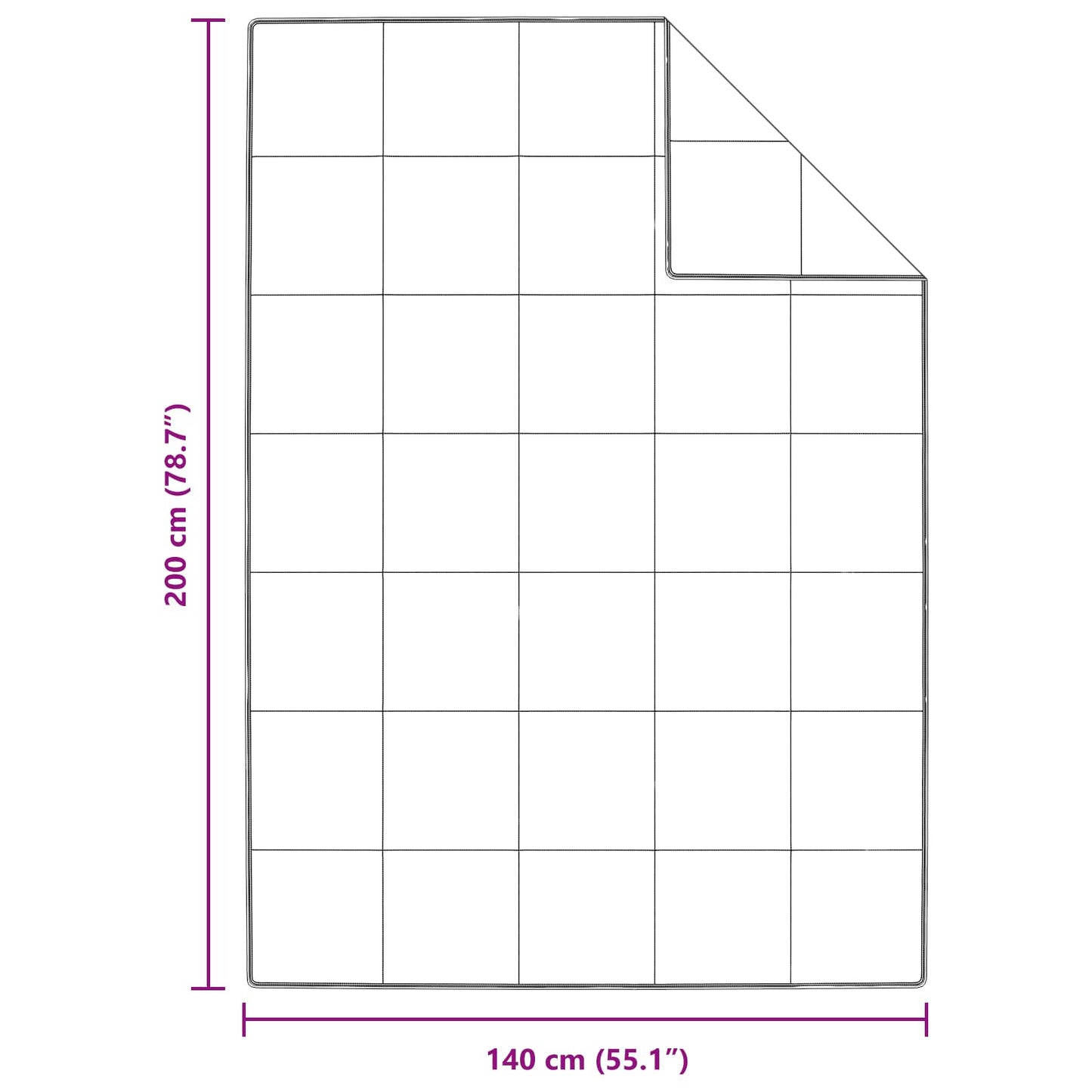 vidaXL Winter Duvet with Pillow 2 pcs White Down Feather