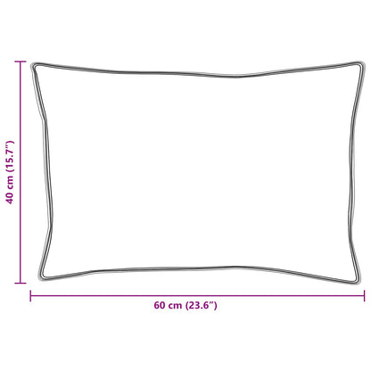 vidaXL Summer Duvet with Pillow 2 pcs White Microfiber