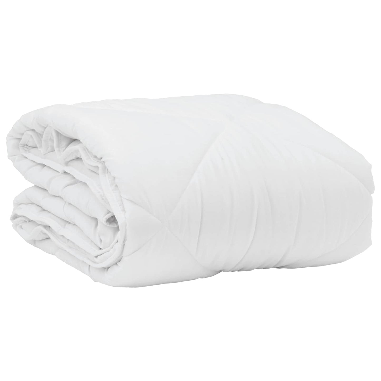 vidaXL Summer Duvet with Pillow 2 pcs White Microfiber