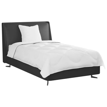 vidaXL All-Season Duvet with Pillow 2 pcs White Microfiber