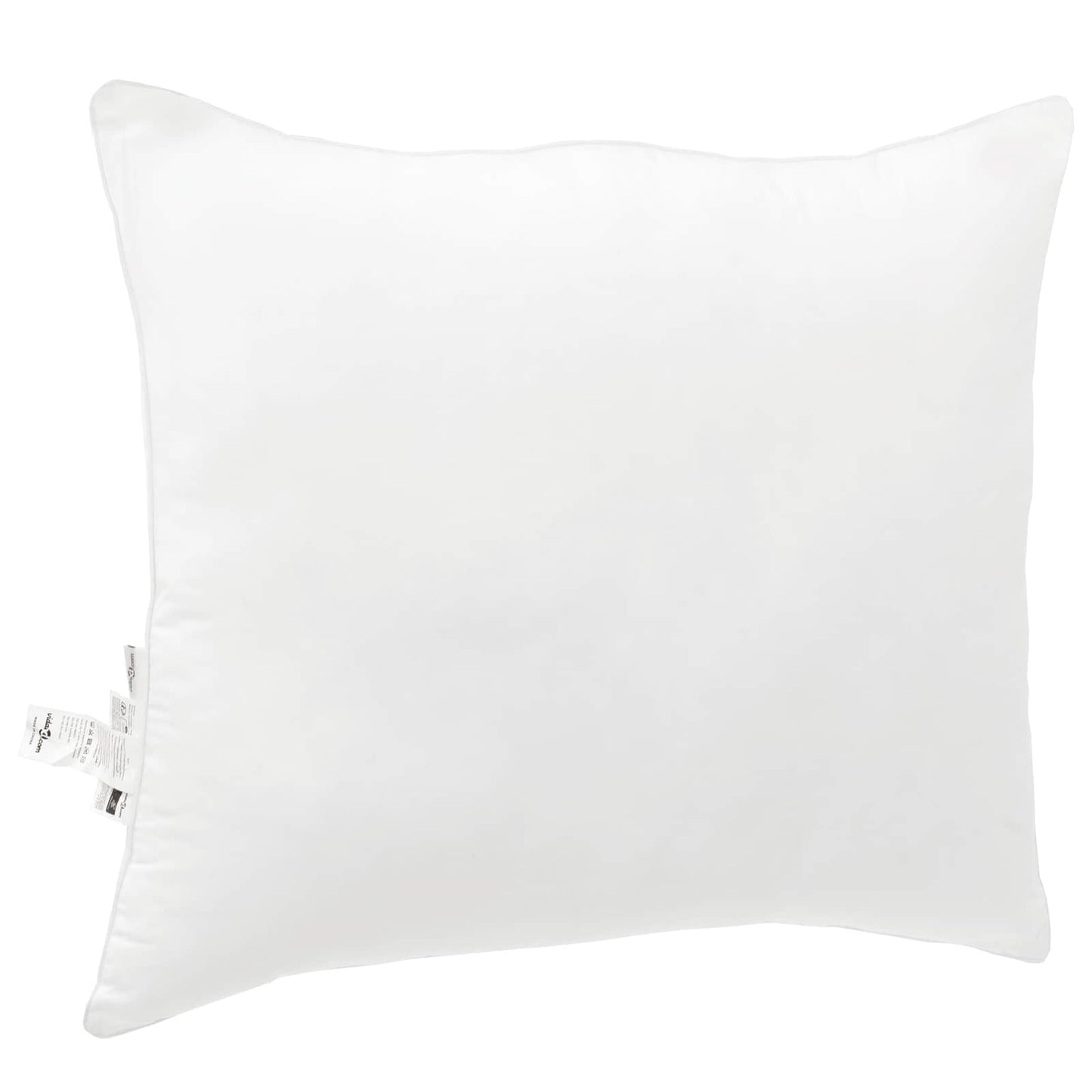 vidaXL Duvet Set with Pillow 2 pcs White Microfibre