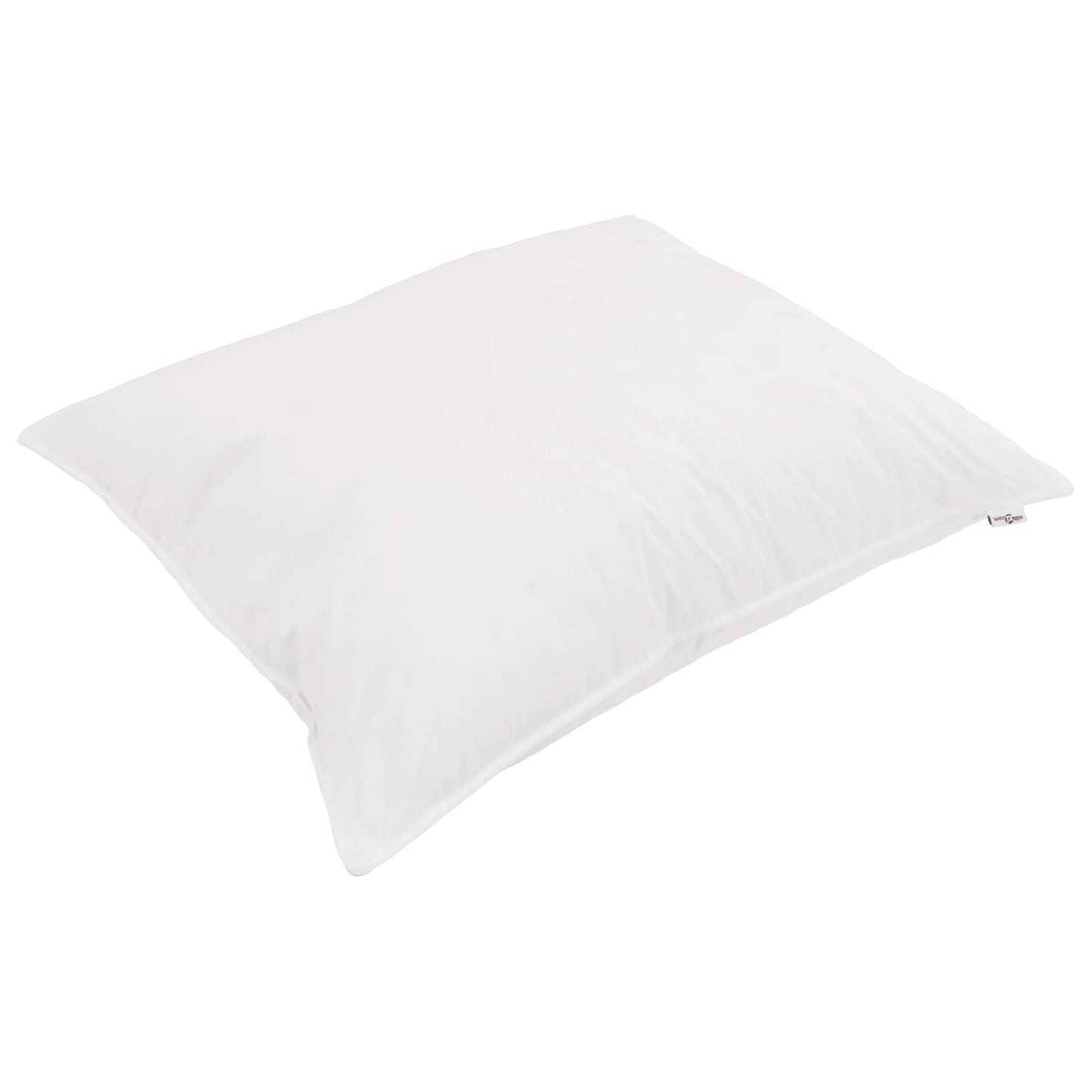 vidaXL Duvet Set with Pillow 2 pcs White Microfibre