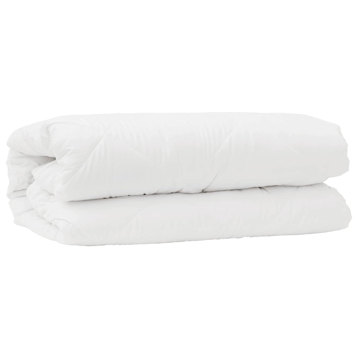 vidaXL Duvet Set with Pillow 2 pcs White Microfibre
