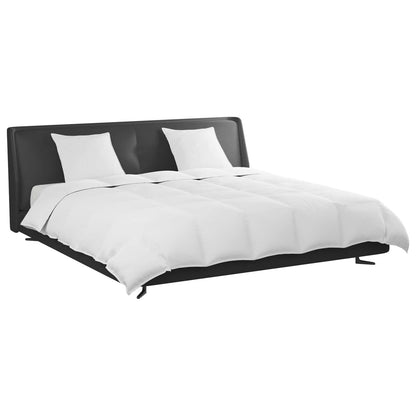 vidaXL Duvet Set with Pillow 3 pcs White Down Feather