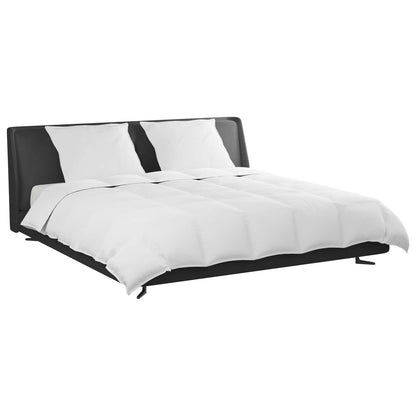 vidaXL Duvet Set with Pillow 3 pcs White Down Feather